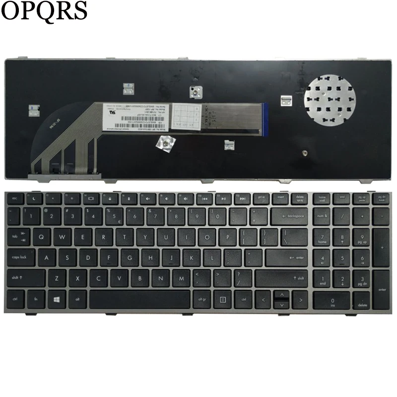 Новая клавиатура для ноутбука HP probook 4540 4540S 4545 4545S с рамкой, черная английская клавиатура
Новая клавиатура для ноутбука HP probook 4540 4540S 4545 4545S с рамкой, черная английская клавиатура
