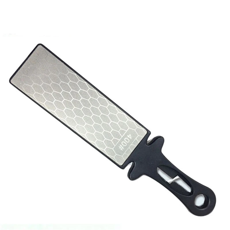 Diamond Dual Side Whetstone Professional Kitchen Sharpening Grinder Ceramics 400 /1000
Diamond Dual Side Whetstone Professional Kitchen Sharpening Grinder Ceramics 400 /1000