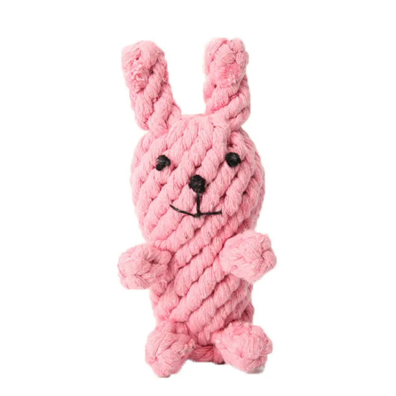 1pc Cotton Rope Cat Dog Toys Knot Knitting Toys Rabbit Bite Resistant Tooth Cleaning Pet Products Gift
1pc Cotton Rope Cat Dog Toys Knot Knitting Toys Rabbit Bite Resistant Tooth Cleaning Pet Products Gift