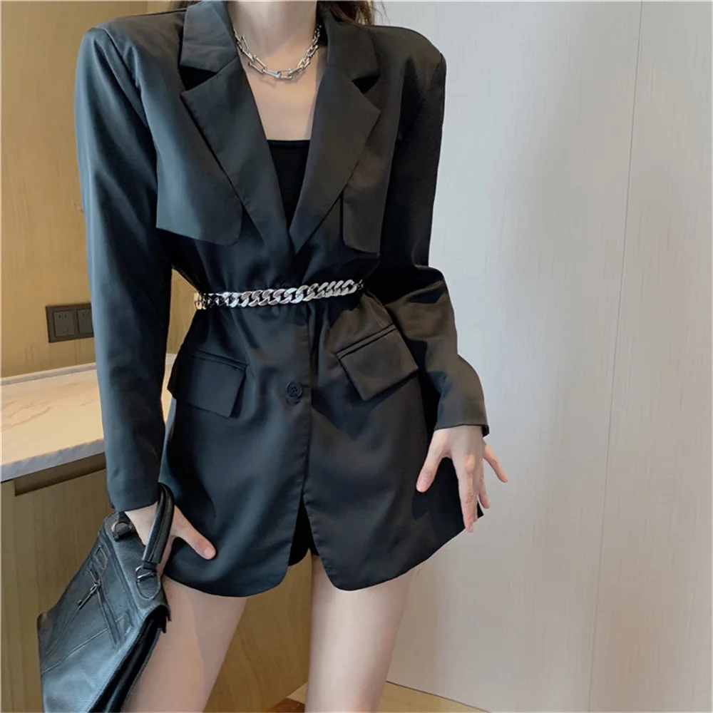 HziriP Office Lady Blazers Elegant Plus Size OL Jackets New Fashion High Street Korean 2021 Loose Slim Solid Vintage Coats
HziriP Office Lady Blazers Elegant Plus Size OL Jackets New Fashion High Street Korean 2021 Loose Slim Solid Vintage Coats