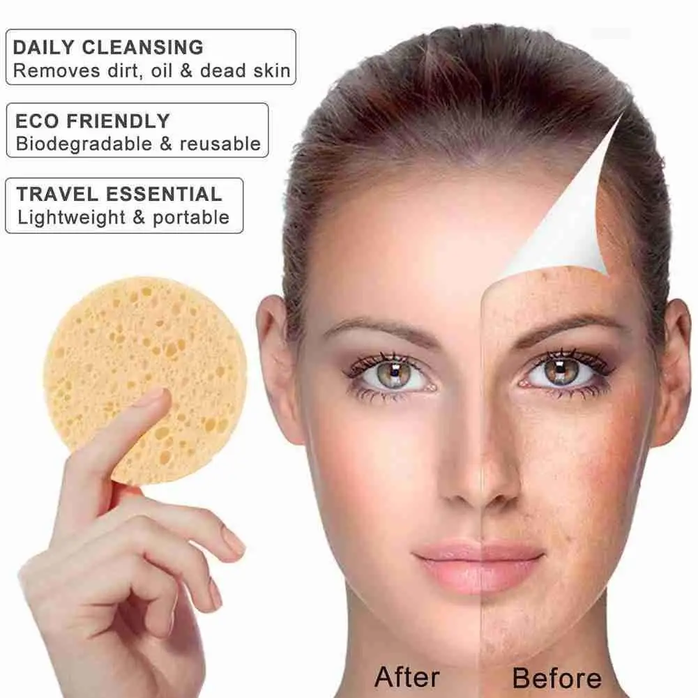 1Pc Soft Facial Sponge Pad Facial Wash Cleaning Compressed Cleanser Sponge Puff Spa Exfoliating Face Care
1Pc Soft Facial Sponge Pad Facial Wash Cleaning Compressed Cleanser Sponge Puff Spa Exfoliating Face Care