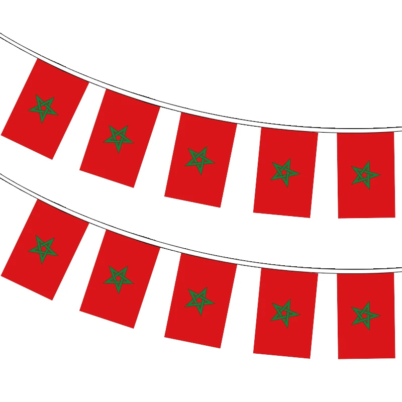 xvggdg 20pcs/set morocco bunting flags Pennant String Banner Buntings Festival Party Holiday 
xvggdg 20pcs/set morocco bunting flags Pennant String Banner Buntings Festival Party Holiday