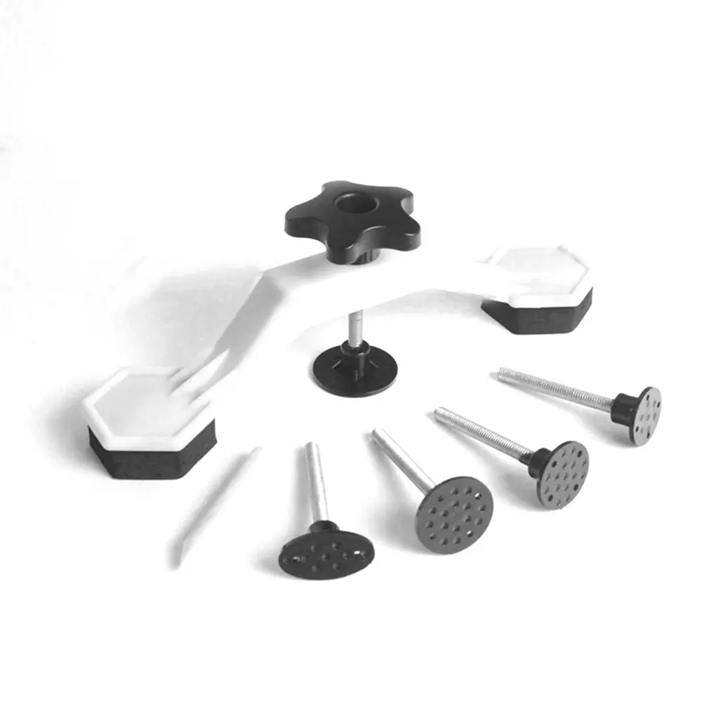 DIY Magic Paintless Auto Car Dent Repair Body Damage Fix Tool Pulling Bridge Puller Removal Glue Tabs Hand Hail Repair Tools Kit
DIY Magic Paintless Auto Car Dent Repair Body Damage Fix Tool Pulling Bridge Puller Removal Glue Tabs Hand Hail Repair Tools Kit