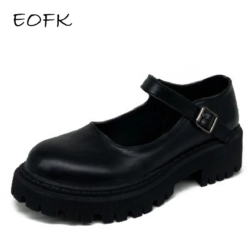EOFK Women Shoes Japanese Style Lolita Shoes Women Vintage Soft Girls High Heels Platform Shoes College Student Mary Jane shoe
EOFK Women Shoes Japanese Style Lolita Shoes Women Vintage Soft Girls High Heels Platform Shoes College Student Mary Jane shoe
