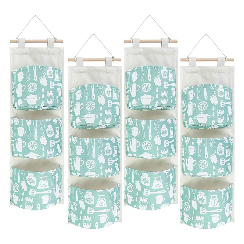 4Pcs Hanging Storage Bag, Closet Waterproof Pocket Hanging Storage Bag, Multifunctional Door Storage Bag for Bedroom
4Pcs Hanging Storage Bag, Closet Waterproof Pocket Hanging Storage Bag, Multifunctional Door Storage Bag for Bedroom