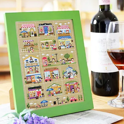 MM Cross stitch kits Lovely Counted Cross Stitch Kit The Mini Village Town Country Countryside City Home SO
MM Cross stitch kits Lovely Counted Cross Stitch Kit The Mini Village Town Country Countryside City Home SO