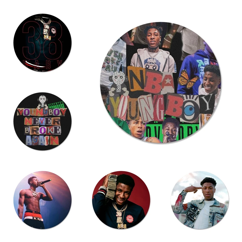 58mm Youngboy Never Broke Again Badge Brooch Pin Accessories For Clothes Backpack Decoration gift
58mm Youngboy Never Broke Again Badge Brooch Pin Accessories For Clothes Backpack Decoration gift