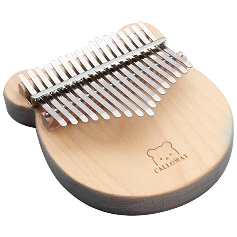 Calloway Kalimba 17 Keys Beech Body,with Instruction and Tune Hammer, Portable Thumb Piano C Tone
Calloway Kalimba 17 Keys Beech Body,with Instruction and Tune Hammer, Portable Thumb Piano C Tone