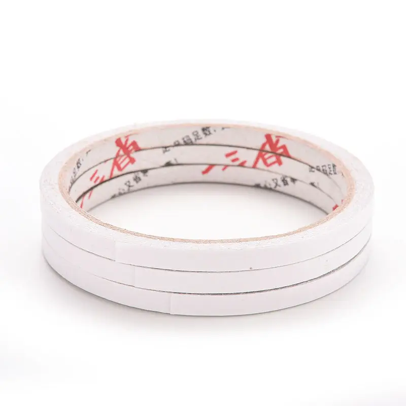 2pcs 9M White Super Strong Double Sided Adhesive Tape Paper High-adhesive Ultra-thin Sticky Tape Home Office Double Faced Tape
2pcs 9M White Super Strong Double Sided Adhesive Tape Paper High-adhesive Ultra-thin Sticky Tape Home Office Double Faced Tape