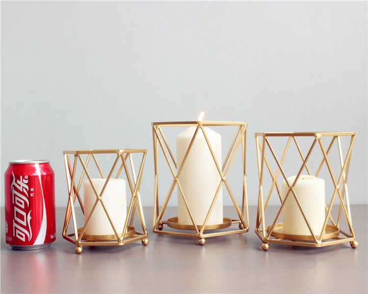 Geometric Candle Holder Metal Golden Nordic Romantic Wedding Table Simple Dinner Table Candlestick Portavelas Home Decor MM60ZT
Geometric Candle Holder Metal Golden Nordic Romantic Wedding Table Simple Dinner Table Candlestick Portavelas Home Decor MM60ZT