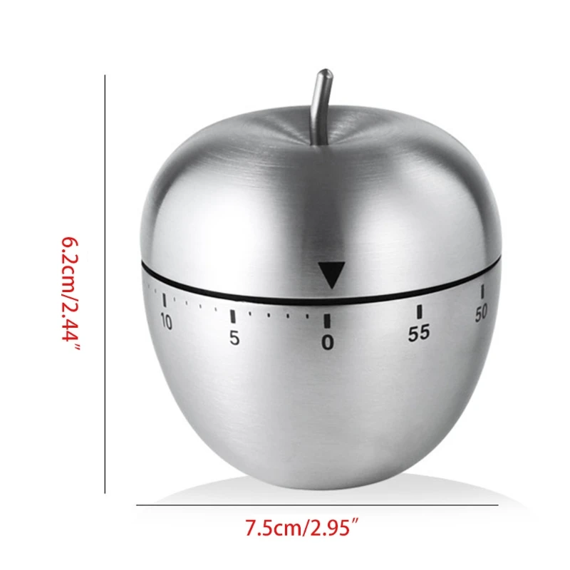 Household Kitchen Timer Mechanical Counters Stainless Steel Clock For Cooking Timer Baking Time Kitchen Decorations Home
Household Kitchen Timer Mechanical Counters Stainless Steel Clock For Cooking Timer Baking Time Kitchen Decorations Home