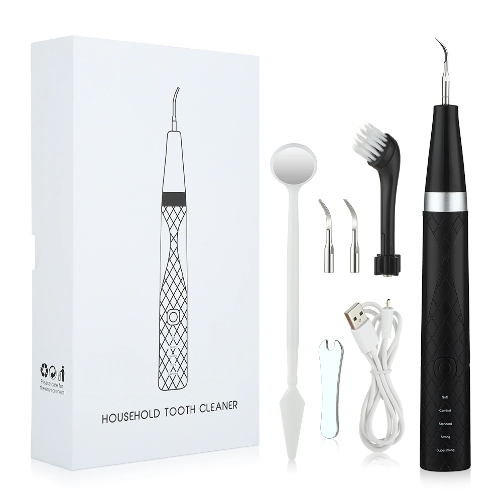 High Frequency Ultrasonic Vibration Electric Tooth Calculus Remover Sonic Dental Scaler with LED Light Tental Tartar Removal
High Frequency Ultrasonic Vibration Electric Tooth Calculus Remover Sonic Dental Scaler with LED Light Tental Tartar Removal
