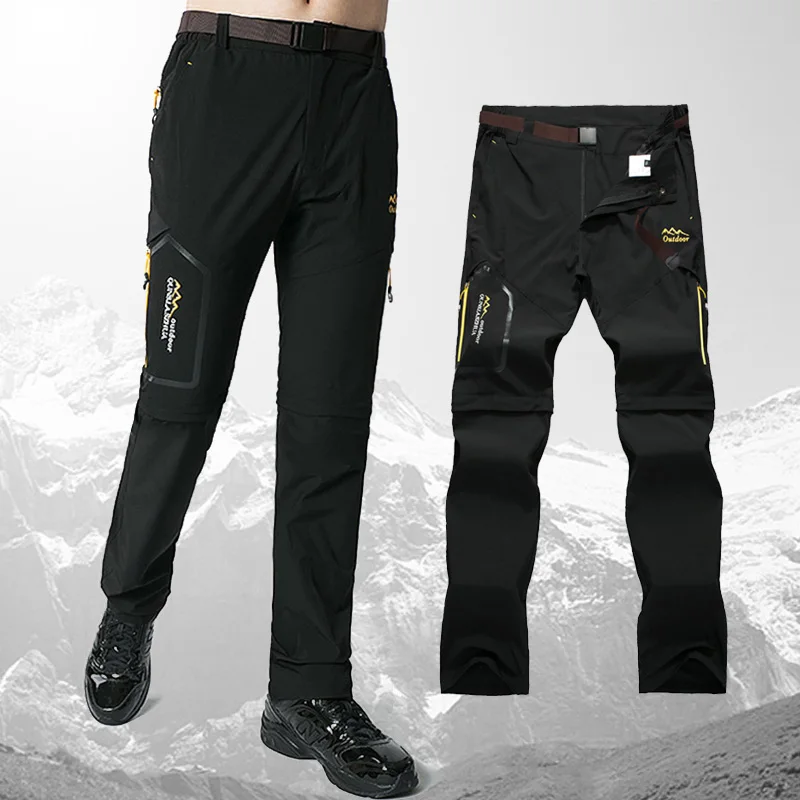 Summer Hiking Pants Men Outdoor Quick-drying Breathable Camping Sweatpants Mens Removable Thin Trekking Fishing Travel Trousers
Summer Hiking Pants Men Outdoor Quick-drying Breathable Camping Sweatpants Mens Removable Thin Trekking Fishing Travel Trousers