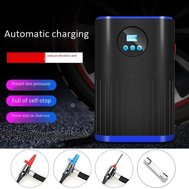 Fast Inflation in 30 Seconds Car Air Compressor Inflator Pump LED Lamp for Car Motorcycle Bicycle Tire Inflatable
Fast Inflation in 30 Seconds Car Air Compressor Inflator Pump LED Lamp for Car Motorcycle Bicycle Tire Inflatable