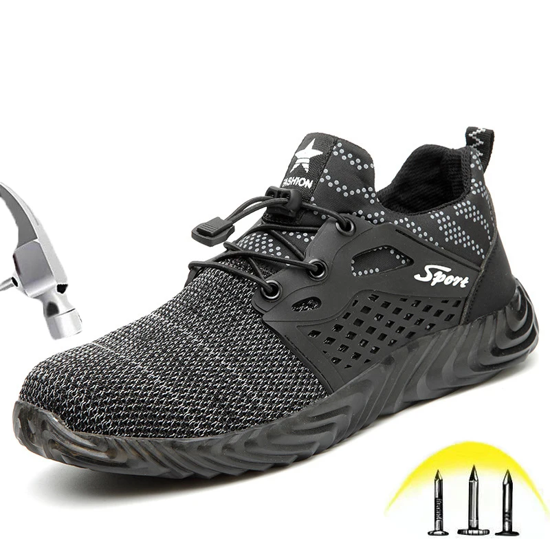 Fashion Indestructible Outdoor Men Safety Boots Lightweight Breathable Composite Steel Toe Construction Casual Work Safety Shoes
Fashion Indestructible Outdoor Men Safety Boots Lightweight Breathable Composite Steel Toe Construction Casual Work Safety Shoes