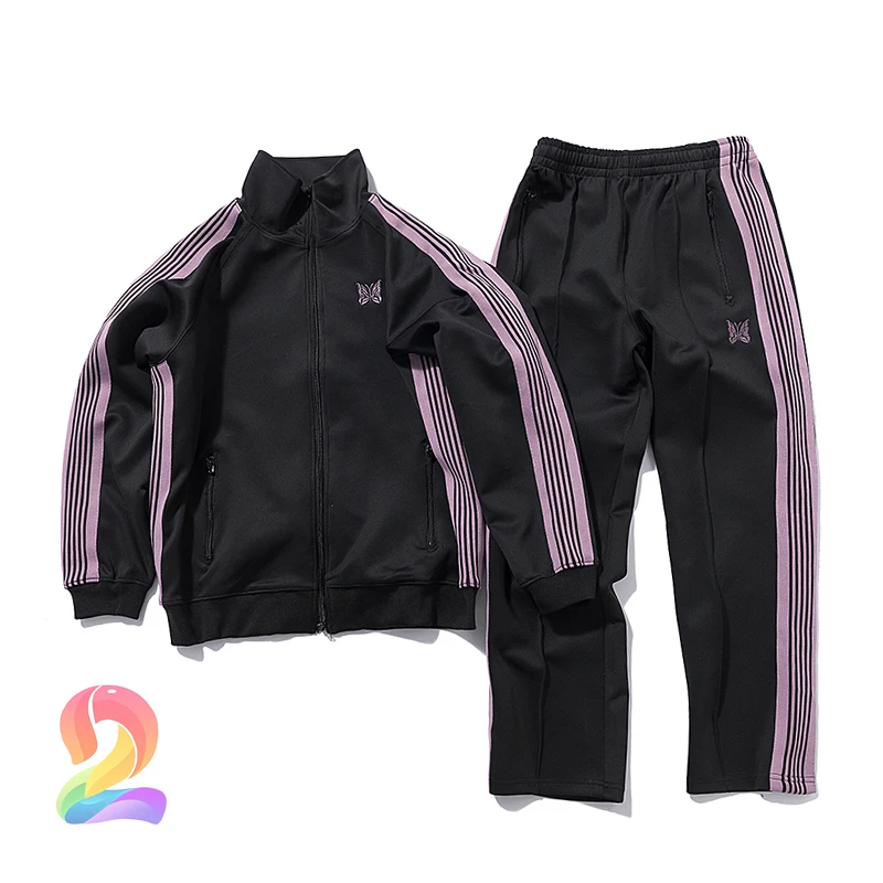 Men Women's Clothes AWGE Needles Sportswear High Quality Butterfly Embroidery AWGE Needles Sweatshirt Oversize Track Sweatpants
Men Women's Clothes AWGE Needles Sportswear High Quality Butterfly Embroidery AWGE Needles Sweatshirt Oversize Track Sweatpants