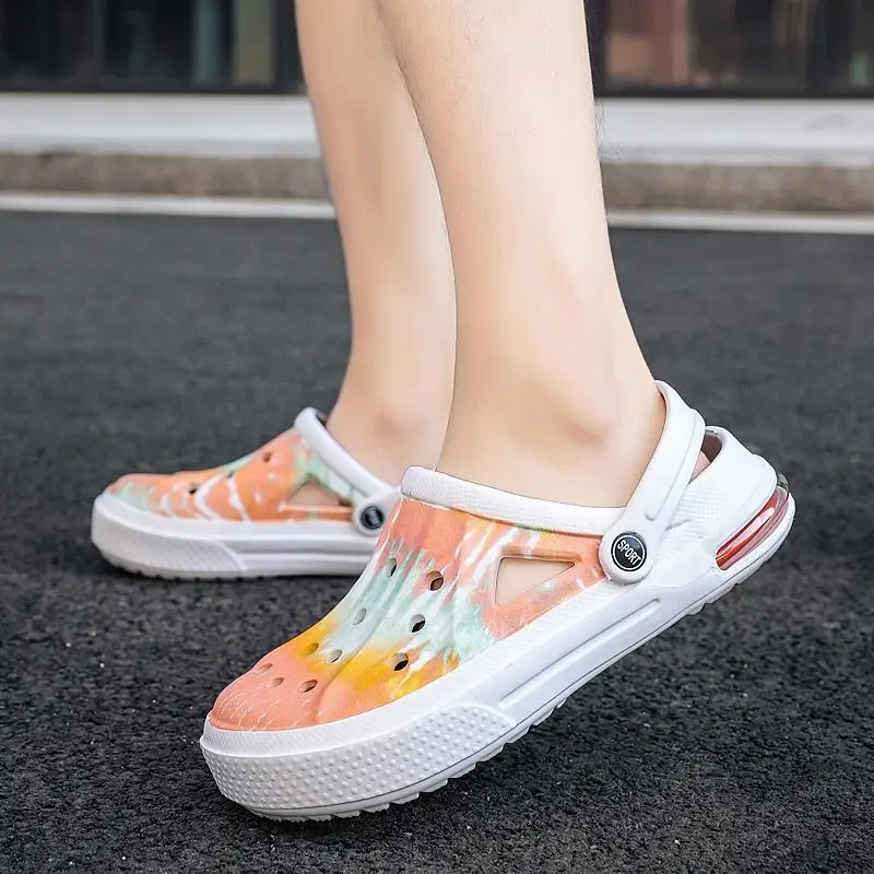 Lisapie Women's Sandals Large Size Slip On Outdoor Beach Couples Summer Shoes Clogs Causal Breathable Female Sandal With Hole
Lisapie Women's Sandals Large Size Slip On Outdoor Beach Couples Summer Shoes Clogs Causal Breathable Female Sandal With Hole