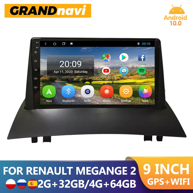 Android For Renault Megane 2 2004 - 2008 2din Car Radio Multimedia Video Player GPS Navigation RDS DSP Autoradio No 2 Din dvd
Android For Renault Megane 2 2004 - 2008 2din Car Radio Multimedia Video Player GPS Navigation RDS DSP Autoradio No 2 Din dvd