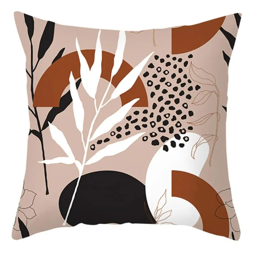 Throw Pillowcase Anti-wrinkle Dust-proof Polyester Leaf Printed Sofa Couch Cushion Slipcase Home Supplies Cushion Cover
Throw Pillowcase Anti-wrinkle Dust-proof Polyester Leaf Printed Sofa Couch Cushion Slipcase Home Supplies Cushion Cover