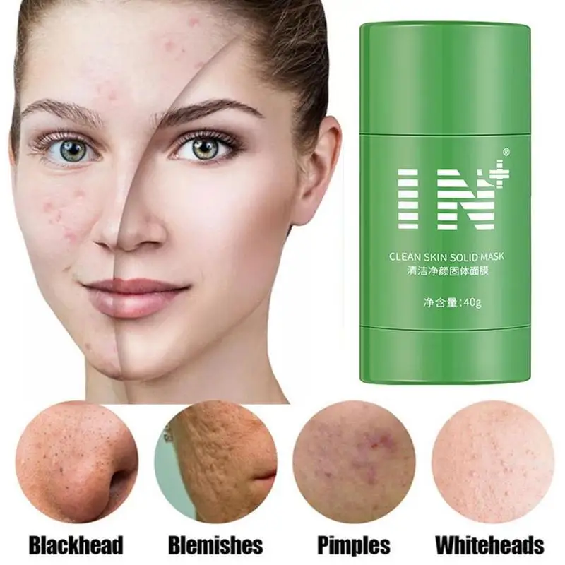 40g Cleansing solid mask Oil Control Pores Purifying Clay Green Mask Stick Whitening Deep Cleansing Mud mask
40g Cleansing solid mask Oil Control Pores Purifying Clay Green Mask Stick Whitening Deep Cleansing Mud mask