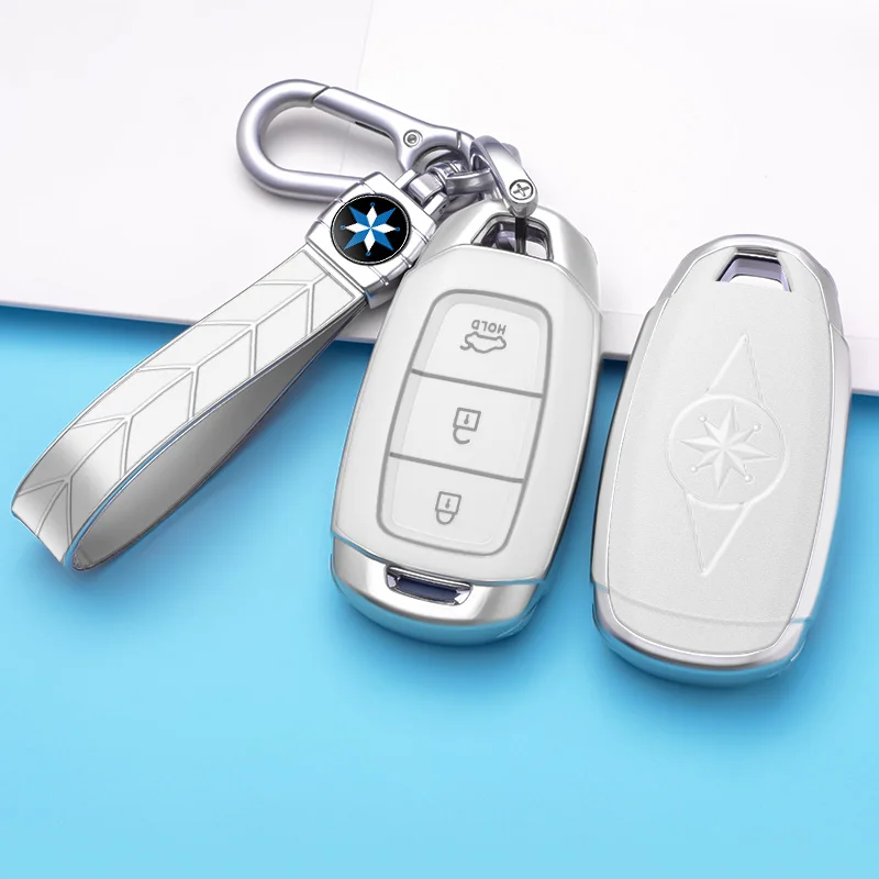 Car Remote Control Key Case Cover Shell For Hyundai i30 ix25 Elantra KONA Solaris Azera Grandeur Ig TM Accent Santa Fe Palisade 
Car Remote Control Key Case Cover Shell For Hyundai i30 ix25 Elantra KONA Solaris Azera Grandeur Ig TM Accent Santa Fe Palisade