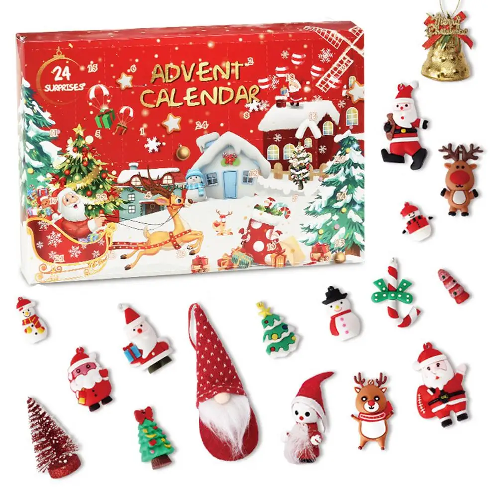 Fidgets Toys 24 Days Christmas Advent Calendar Pack Toys Countdown Calendar Stress Toys Kit Stress Relief Figet Toy Xtmas Gift
Fidgets Toys 24 Days Christmas Advent Calendar Pack Toys Countdown Calendar Stress Toys Kit Stress Relief Figet Toy Xtmas Gift