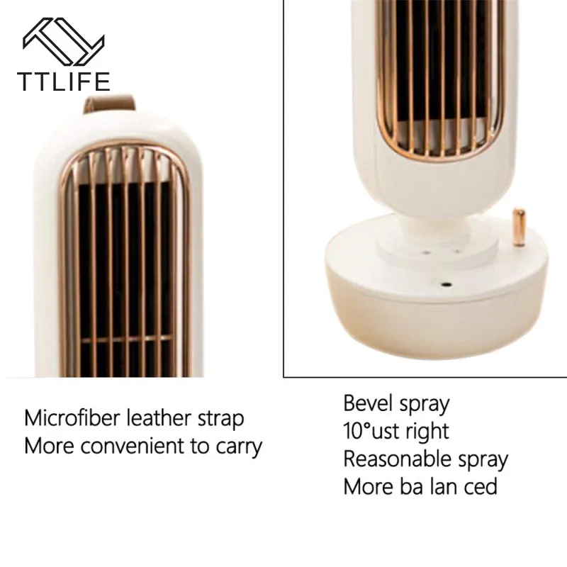 TTLIFE Mini Portable Air Conditioner Retro Humidifier Desktop USB Personal Air Cooler Cooldown Purifier Fan Desk for Home Office
TTLIFE Mini Portable Air Conditioner Retro Humidifier Desktop USB Personal Air Cooler Cooldown Purifier Fan Desk for Home Office