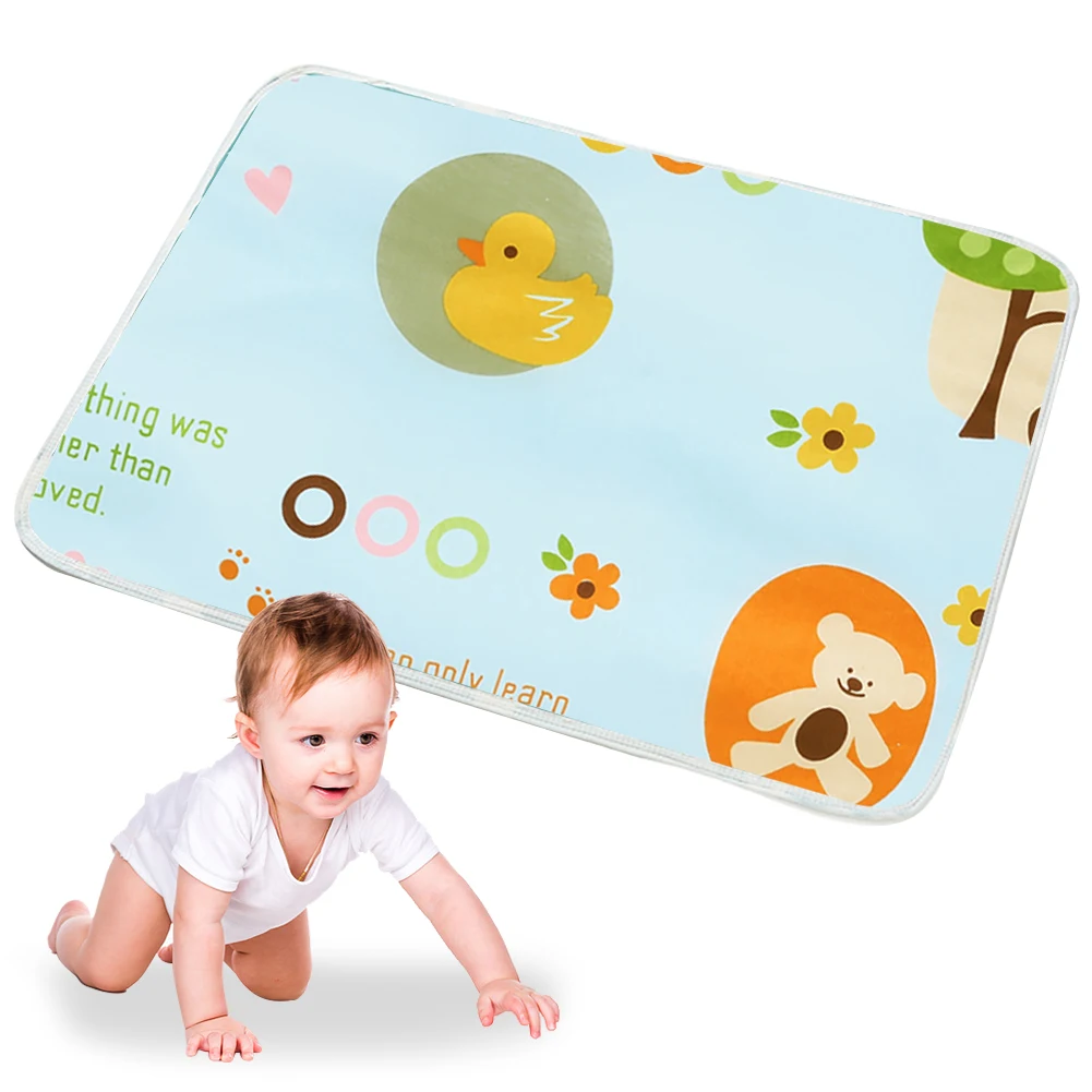Baby Pad Game Pad Children'S Cartoon Cotton Three-Layer Waterproof Diaper Pad Thickened Baby Room Crawling Pad Baby Carpet
Baby Pad Game Pad Children'S Cartoon Cotton Three-Layer Waterproof Diaper Pad Thickened Baby Room Crawling Pad Baby Carpet