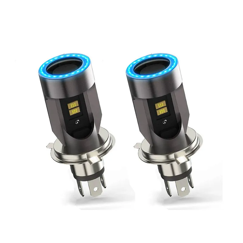 2PCS LED H4 Car Headlight Bulb Hi/Lo Beam Automobles Headlamp Auto with Blue/red Angel EyeSuper 6000K White Accessories 12/24V
2PCS LED H4 Car Headlight Bulb Hi/Lo Beam Automobles Headlamp Auto with Blue/red Angel EyeSuper 6000K White Accessories 12/24V