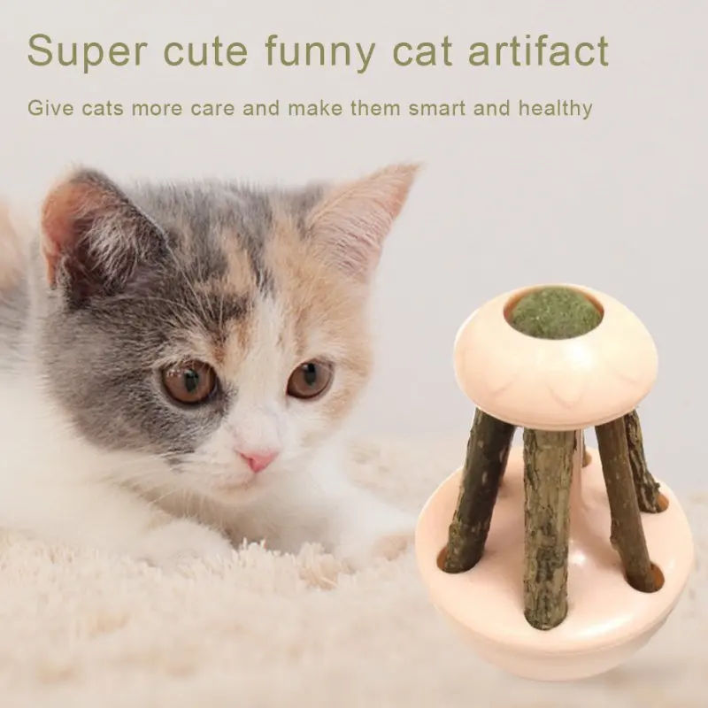 Pet Cat Interactive Educational Toys Pet Tumbler Leakage Food Ball With Catnip Kitty Training Playing Exercise IQ Toy
Pet Cat Interactive Educational Toys Pet Tumbler Leakage Food Ball With Catnip Kitty Training Playing Exercise IQ Toy