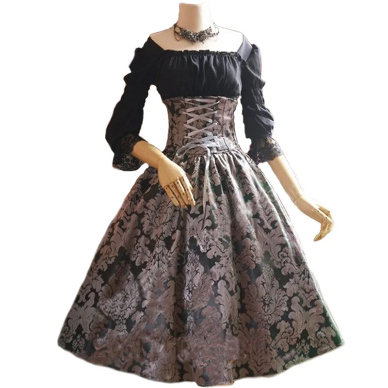 2021 printed big swing skirt lace stitching strapless waist slim retro temperament female dress
2021 printed big swing skirt lace stitching strapless waist slim retro temperament female dress