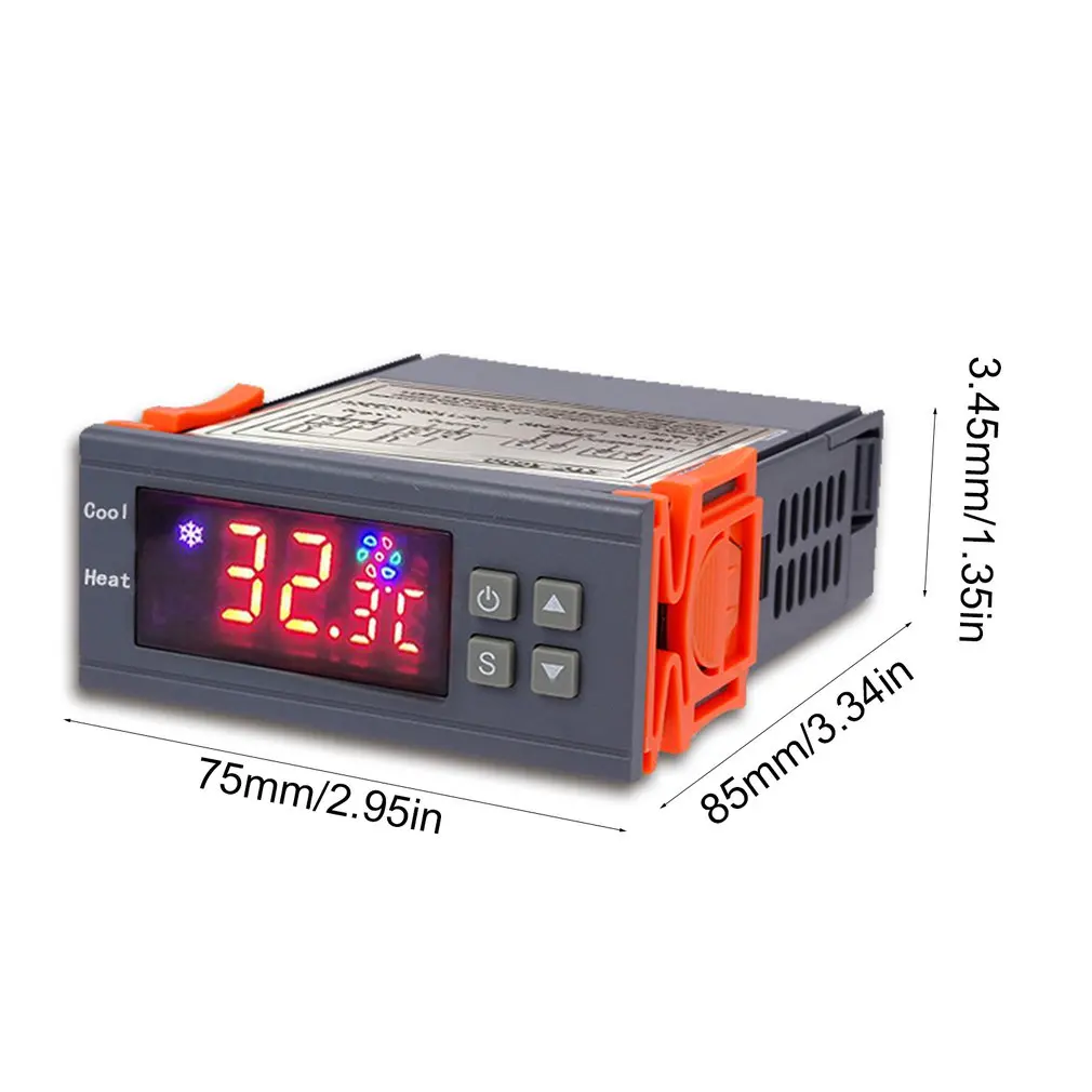 STC-3000 High Precision 12V 24V 220V Digital Thermostat Temperature Controller Thermometer Sensor Hygrometer
STC-3000 High Precision 12V 24V 220V Digital Thermostat Temperature Controller Thermometer Sensor Hygrometer
