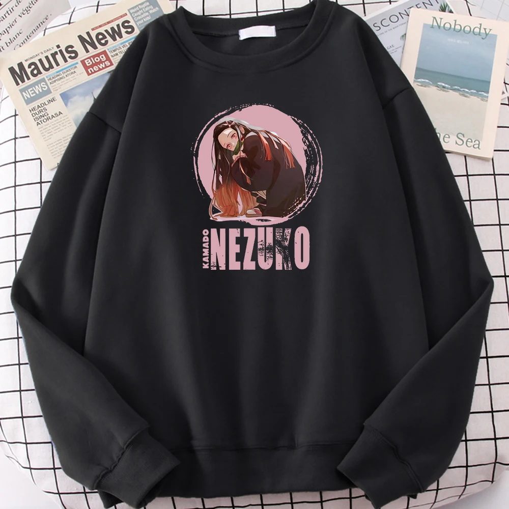 Female Hoodie Anime Demon Slayer Kamado Nezuko Printed Sudadera Womans Concise Fashion Fleece Warm Womens Hoodie 1Pc Custom Made
Female Hoodie Anime Demon Slayer Kamado Nezuko Printed Sudadera Womans Concise Fashion Fleece Warm Womens Hoodie 1Pc Custom Made