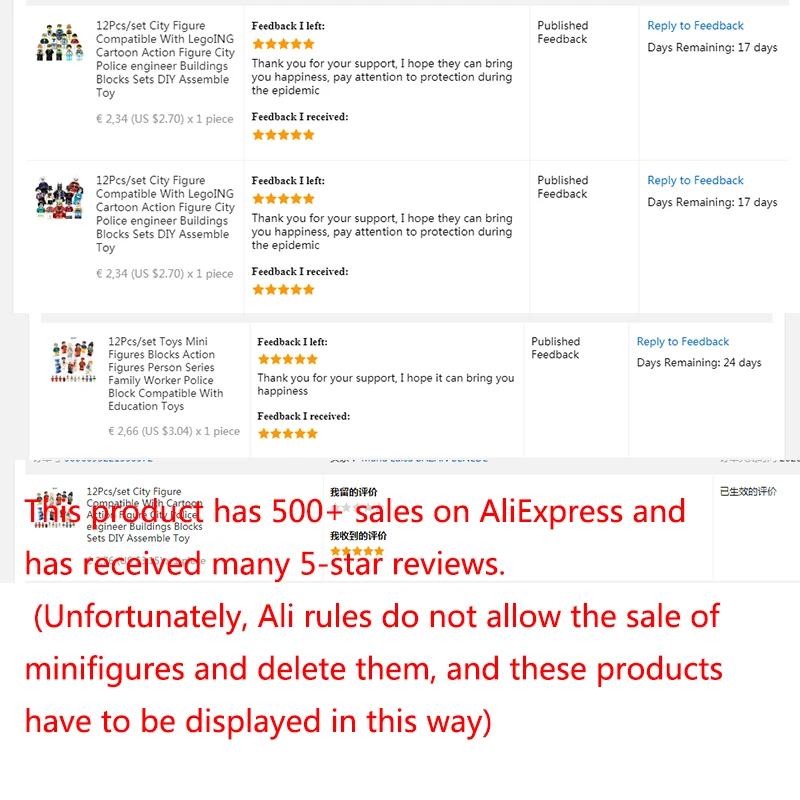 48 Pcs Blocks MiniFigures Action Figures City Princess Policemen Family Building Block Compatible Brand Doubles Education Toy
48 Pcs Blocks MiniFigures Action Figures City Princess Policemen Family Building Block Compatible Brand Doubles Education Toy
