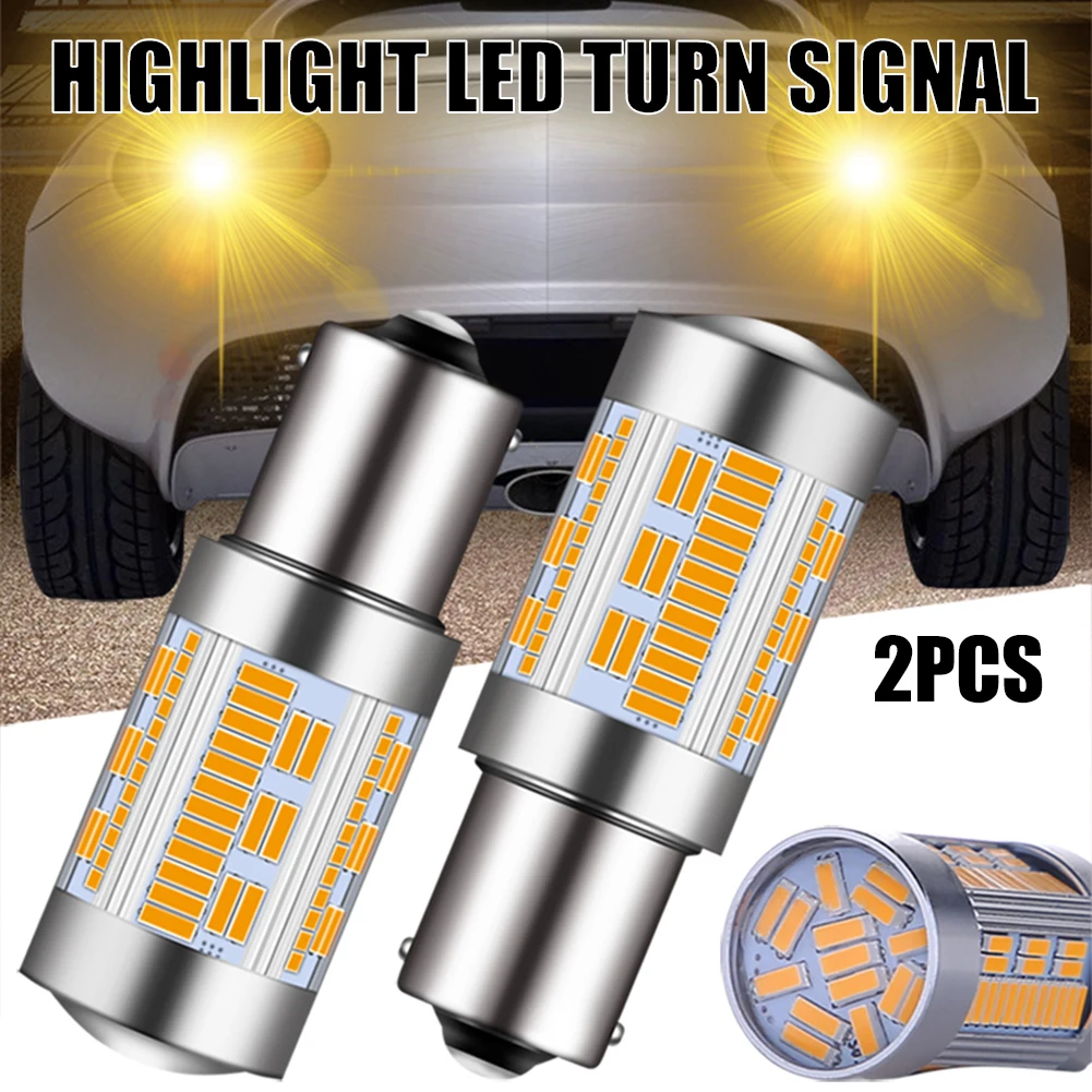 2PCS Car LED Turn Signal 1156 PY21W LED Canbus Bulb 4014 105SMD LED For Reverse Turn Signal Light No Hyperflash Tail Light
2PCS Car LED Turn Signal 1156 PY21W LED Canbus Bulb 4014 105SMD LED For Reverse Turn Signal Light No Hyperflash Tail Light