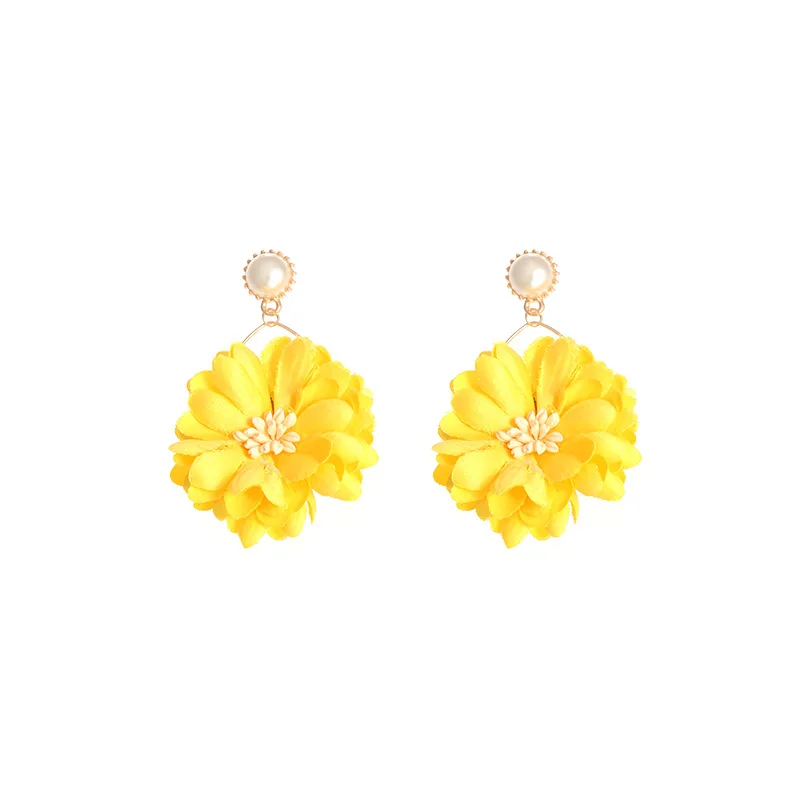 Earrings 2021 trend The new fashion cloth art chrysanthemum flowers stud earrings joker eardrop pearl earrings Unusual earrings
Earrings 2021 trend The new fashion cloth art chrysanthemum flowers stud earrings joker eardrop pearl earrings Unusual earrings