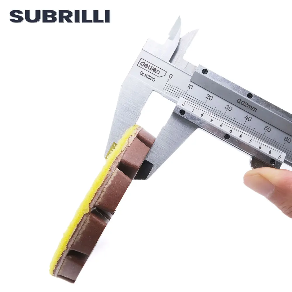 SUBRILLI 3/4 Inch Diamond Polishing Wheel Floor Renew Sanding Disc Concrete Stone Granite Marble Repair Resin Bond Polish Pads
SUBRILLI 3/4 Inch Diamond Polishing Wheel Floor Renew Sanding Disc Concrete Stone Granite Marble Repair Resin Bond Polish Pads