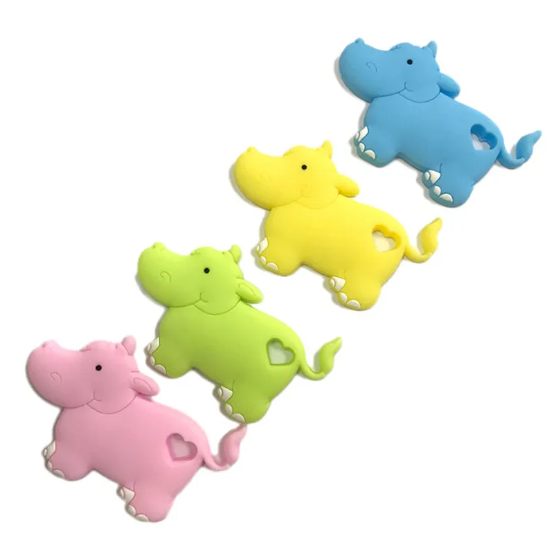 Lovely Hippo Baby Teether Pacifier Safety Silicone Teether DIY Teething Necklace Pendant Infant Chew Charms Toys Teeth Care
Lovely Hippo Baby Teether Pacifier Safety Silicone Teether DIY Teething Necklace Pendant Infant Chew Charms Toys Teeth Care