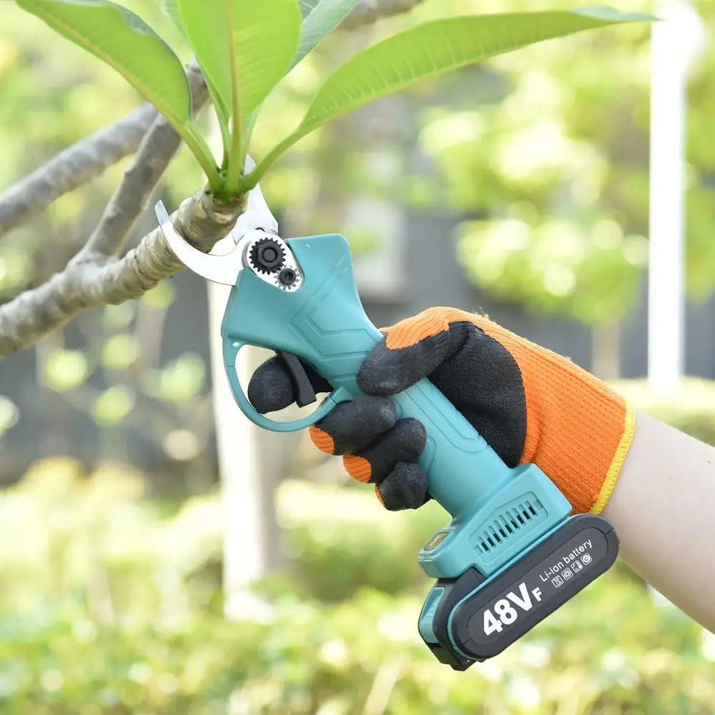 21V Cordless Pruner Electric Pruning Shear with 2Ah Lithium-ion Battery Efficient Fruit Tree Bonsai Pruning Branches Cutter
21V Cordless Pruner Electric Pruning Shear with 2Ah Lithium-ion Battery Efficient Fruit Tree Bonsai Pruning Branches Cutter