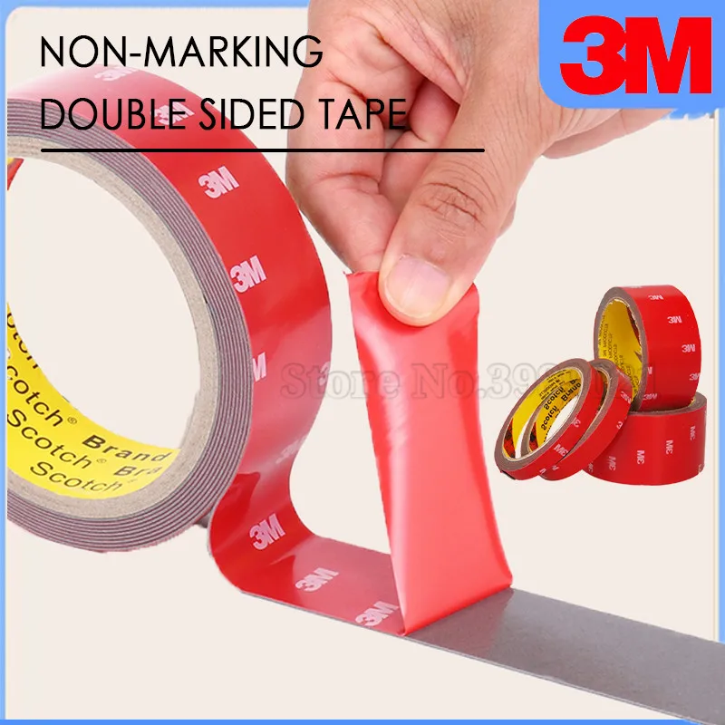 Strong 3M Double Sided Tape Heavy Duty Mounting Sticker Adhesive Acrylic Foam Tape 6/8/10/15/20/30/40 mm Car Decor Accessories
Strong 3M Double Sided Tape Heavy Duty Mounting Sticker Adhesive Acrylic Foam Tape 6/8/10/15/20/30/40 mm Car Decor Accessories