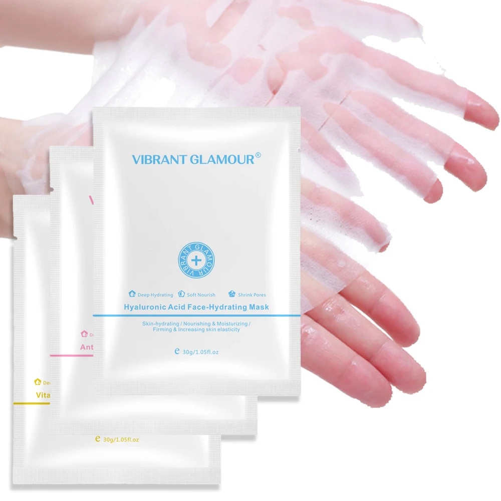10PCS Hyaluronic acid Hexapeptide Vitamin C Essence Face Mask Brighten Acne Treatment Easily Absorbed Facial Pack Wrapped Mask
10PCS Hyaluronic acid Hexapeptide Vitamin C Essence Face Mask Brighten Acne Treatment Easily Absorbed Facial Pack Wrapped Mask