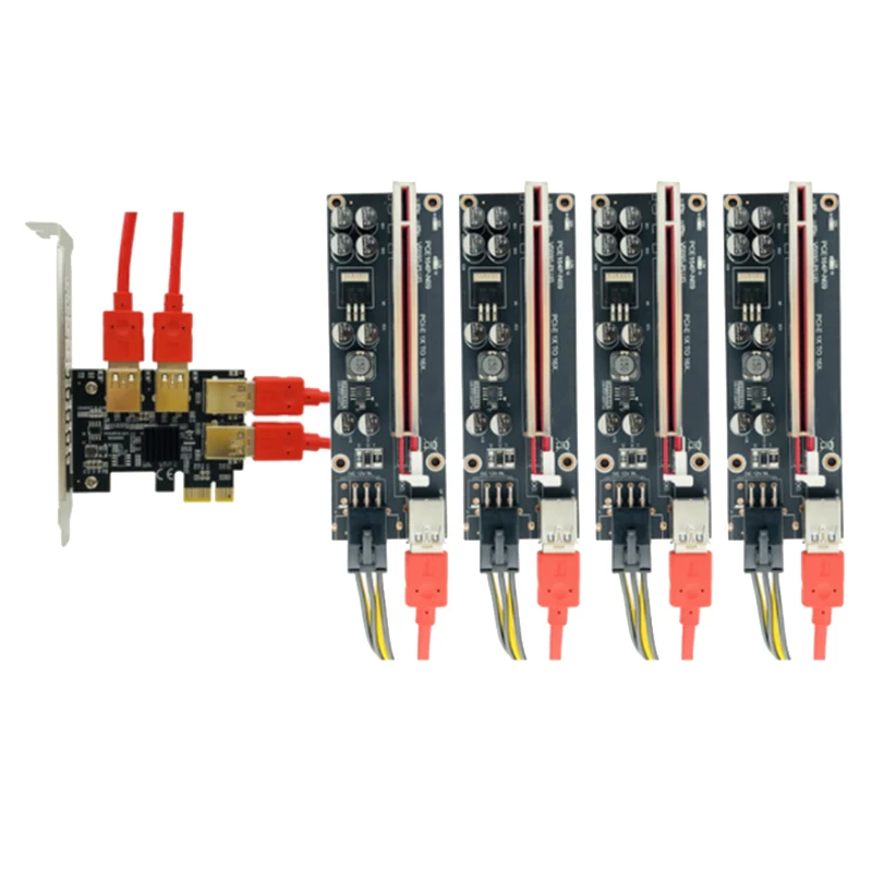 PCI-E PCIE карта расширения от 1 до 4 USB адаптер карта усилитель концентратор PCI Express Riser 009S Plus Райзер PCIEx16 для майнинга BTC
PCI-E PCIE карта расширения от 1 до 4 USB адаптер карта усилитель концентратор PCI Express Riser 009S Plus Райзер PCIEx16 для майнинга BTC