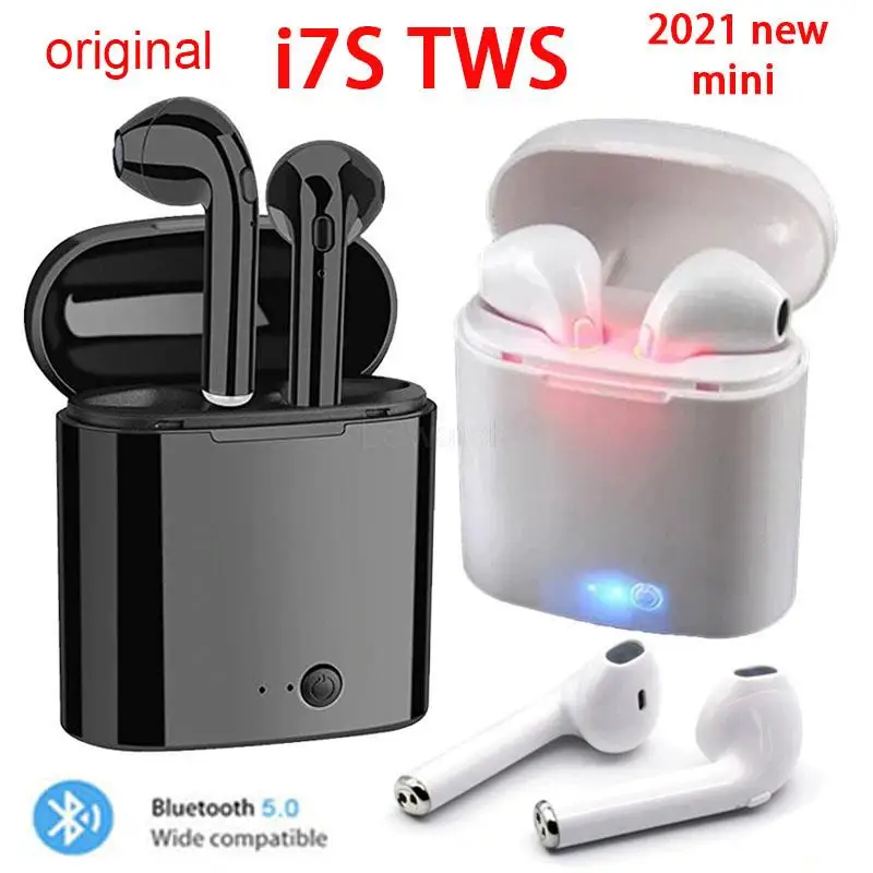 I7S TWS Mini Wireless Headset 5.0 Bluetooth Compatible Sports Earbuds With Microphone Charging Case Suitable All Smartphones
I7S TWS Mini Wireless Headset 5.0 Bluetooth Compatible Sports Earbuds With Microphone Charging Case Suitable All Smartphones