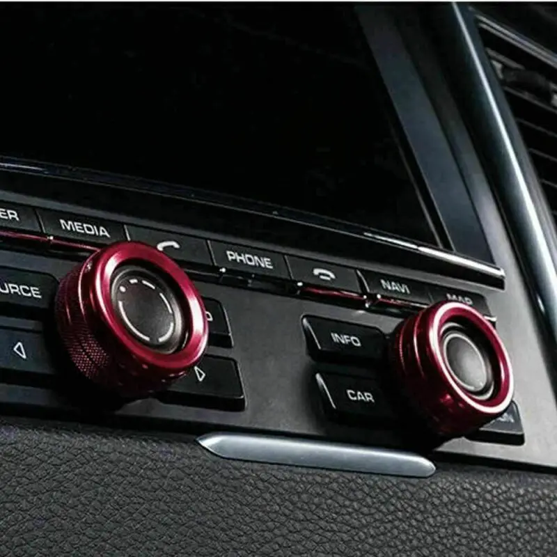 Volume Knobs Covers 2pcs Alloy For Porsche 911 Parts Radio Switch Cayenne Macan 718 Interior Durable Practical
Volume Knobs Covers 2pcs Alloy For Porsche 911 Parts Radio Switch Cayenne Macan 718 Interior Durable Practical