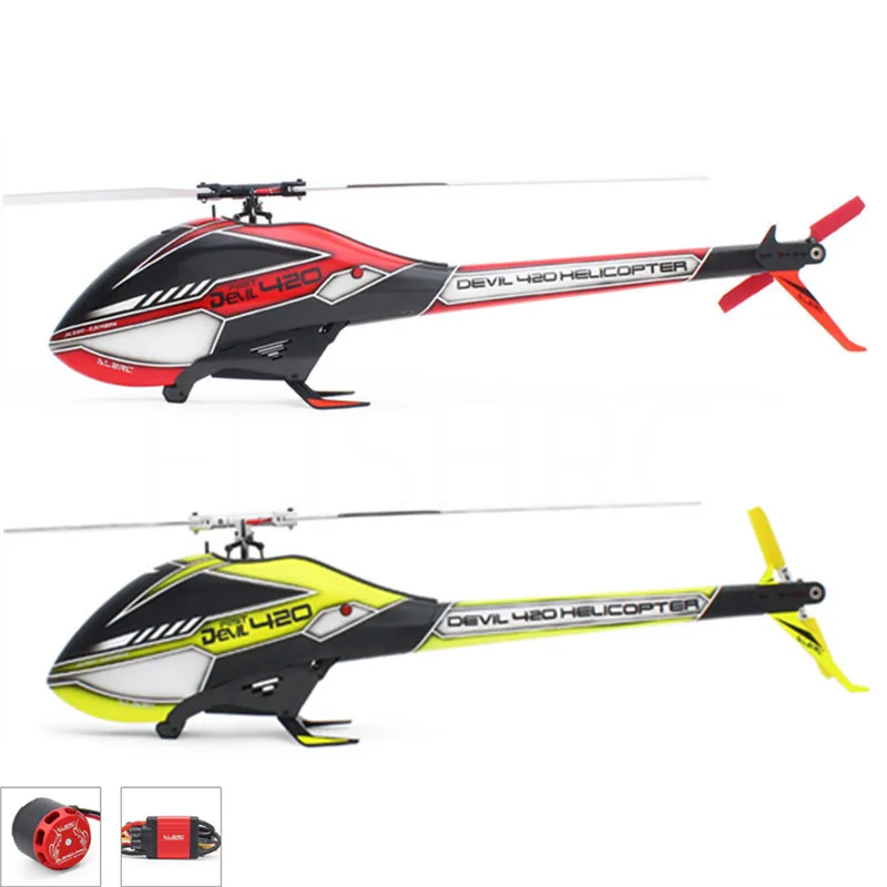 ALZRC Devil 420 FAST FBL Combo Frame RC вертолет серебристый/черный 2019|Детали и аксессуары| |