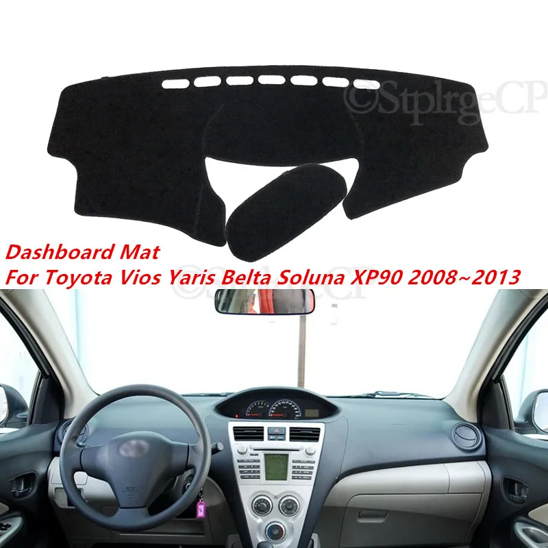 Для Toyota Vios Yaris Belta Soluna XP90 2008 ~ 2013 Противоскользящий коврик, Солнцезащитный коврик для приборной панели, защитный коврик, аксессуары для прибор...
Для Toyota Vios Yaris Belta Soluna XP90 2008 ~ 2013 Противоскользящий коврик, Солнцезащитный коврик для приборной панели, защитный коврик, аксессуары для прибор...