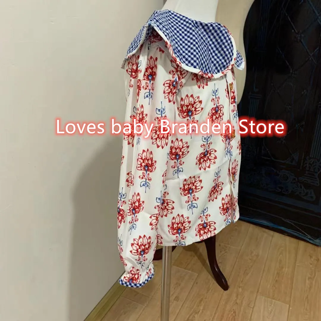 Children shirt spring summer new cotton blouse kids Flowers Turn-down Collar top baby girl clothes blouse wzs38 wholesale
Children shirt spring summer new cotton blouse kids Flowers Turn-down Collar top baby girl clothes blouse wzs38 wholesale