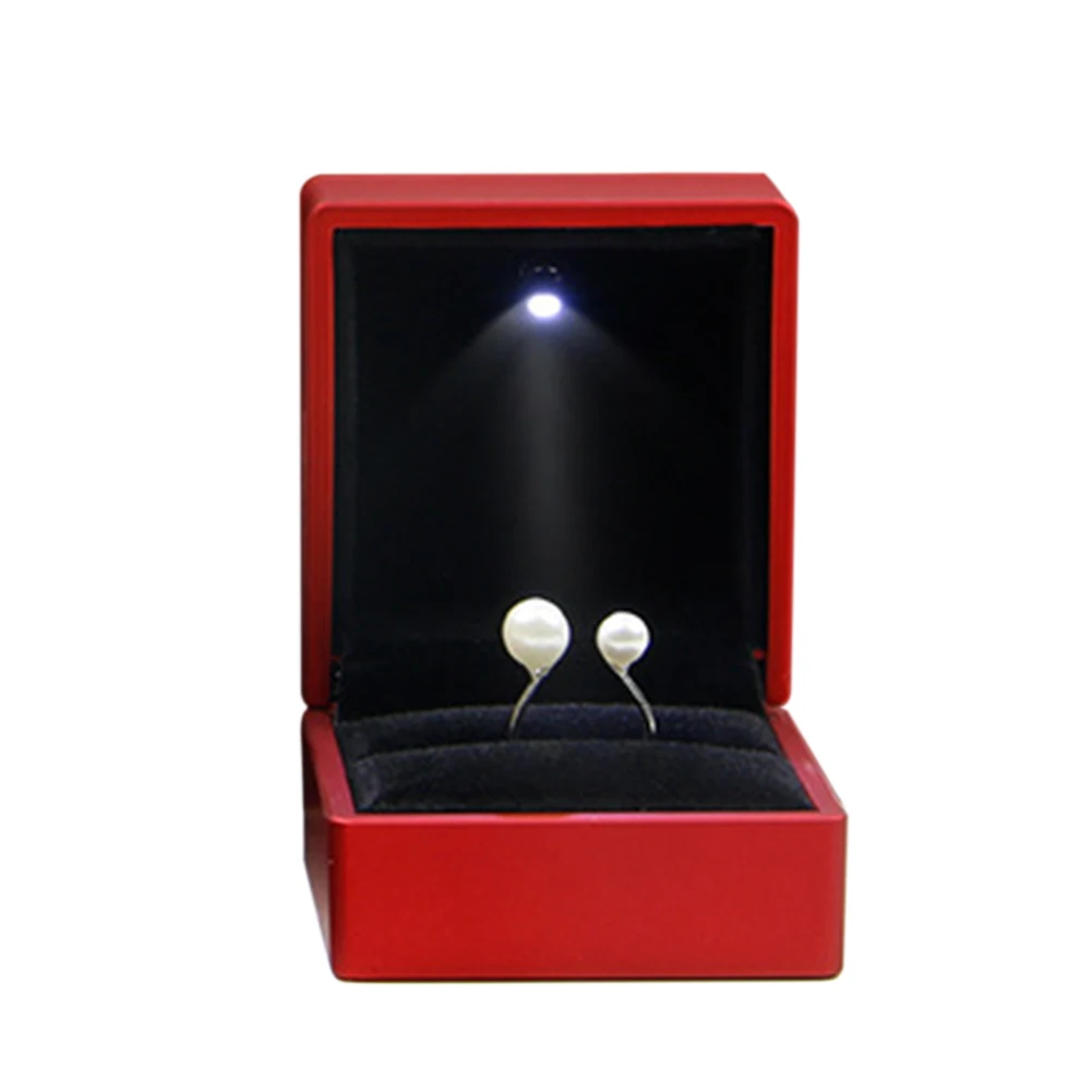 With LED Lighted Gift Case Decoration Jewelry Display Mini Ring Box Packaging For Engagement Organizer Storage Wedding Propose
With LED Lighted Gift Case Decoration Jewelry Display Mini Ring Box Packaging For Engagement Organizer Storage Wedding Propose
