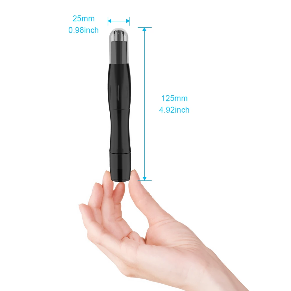 Nose Hair TrimmerNew Stainless Steel Manual Nose Trimmer For Shaving Nose Ear Hair Trimmer Shaver Face Care For Men and Women 
Nose Hair TrimmerNew Stainless Steel Manual Nose Trimmer For Shaving Nose Ear Hair Trimmer Shaver Face Care For Men and Women