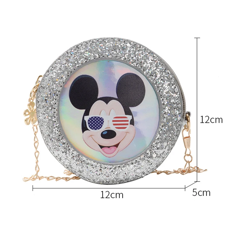 Disney PU Mickey Minnie Sequined Bag Mini Shoulder Bag Cartoon Donald Duck Baby Coin Purse Girls Messenger Bag
Disney PU Mickey Minnie Sequined Bag Mini Shoulder Bag Cartoon Donald Duck Baby Coin Purse Girls Messenger Bag